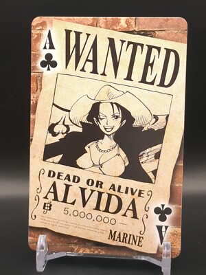 Alvida One Piece Exhibition Trump playing cards Wanted 2012 TCG CCG Japan