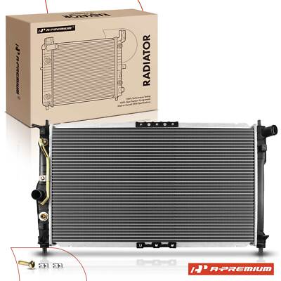 A-Premium Radiator with Transmission Oil Cooler for Daewoo Lanos 99-02 1.5L 1.6L