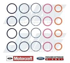 94.5-03 Ford 7.3 7.3L Powerstroke Diesel Motorcraft Fuel Injector Oring Kit - 4