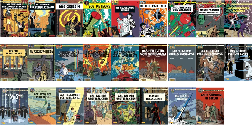 Blake und Mortimer 1-26 (aus Liste wählen) - Carlsen Comics