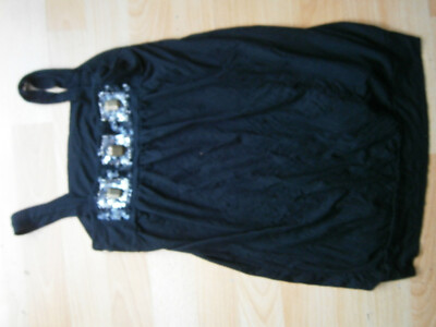 Top schwarz Pailletten Gr. M Christelle Paris