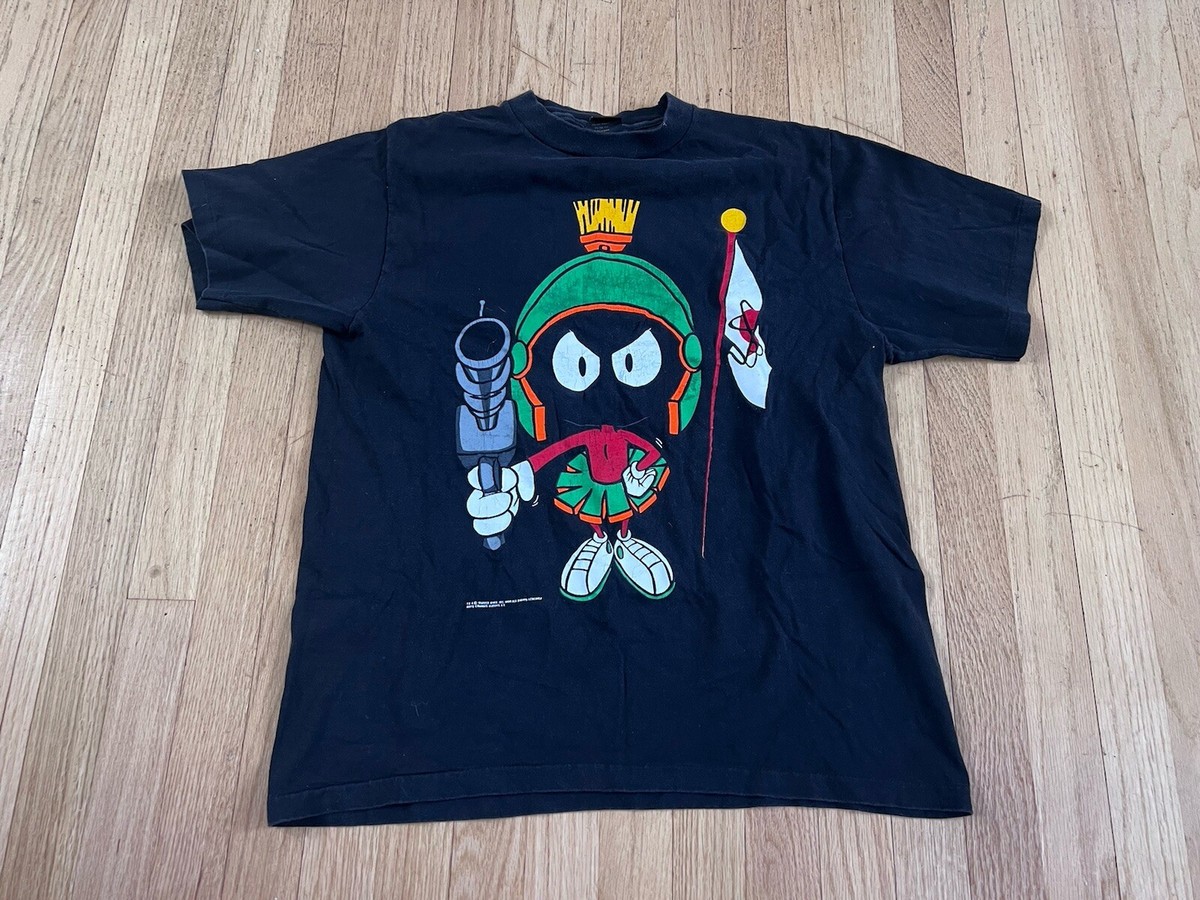 Marvinになります。 Vintage 90's Marvin The Martian Single Stitch Changes T-Shirt Size