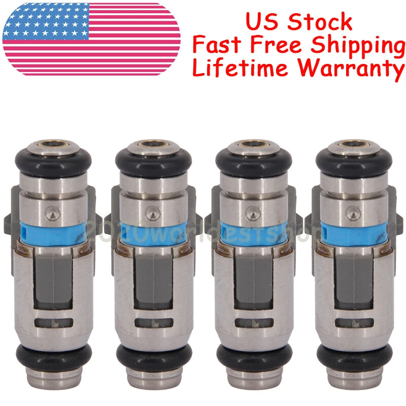 4x Inyectores de combustible IWP181 para Harley Davidson Sportster Custom XL 1200C SIL U8 EE. UU. Foto 2 de 4