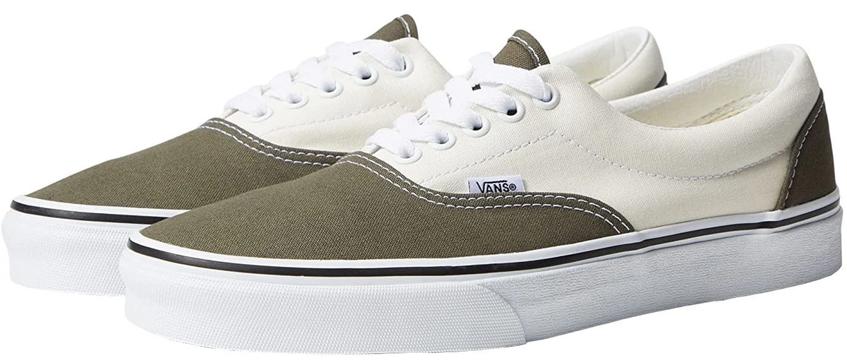 White vans with shop khakis