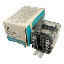 POTTER  BRUMFELD KUP11D55 RELAY, DPDT, 240VAC, 32VDC, 10A NEW OLD STOCK NOS