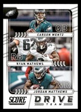 2017 Score #20 Matthews /Mathews / Wentz Eagles