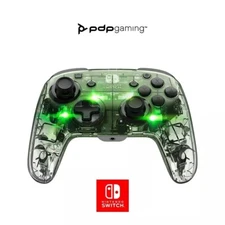PDP Gaming Afterglow Deluxe+ LED Wired Power Pro Controller For Nintendo NO USB