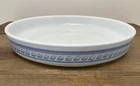 Vintage Pyrex Brittany Blue Baking Dish Quiche Tart 9-1/2" Made In USA #486B