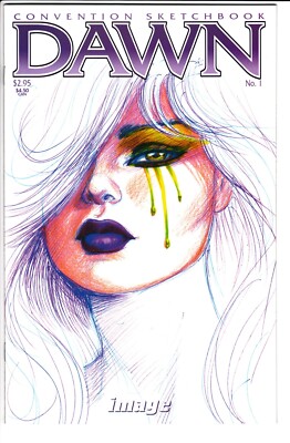 DAWN: CONVENTION SKETCHBOOK #1, VF/NM, Image Comics (2002)