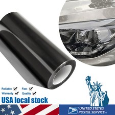 Light Black Light Tint Film Headlight Taillight Fog Light Vinyl Wrap Decals