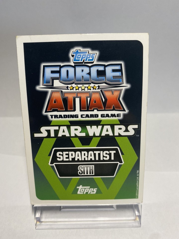 Force Attax Star Wars Darth Sidious Force Attax 134 - Darth Sidious - Sith (2013) Star Wars Sammelkarte | eBay