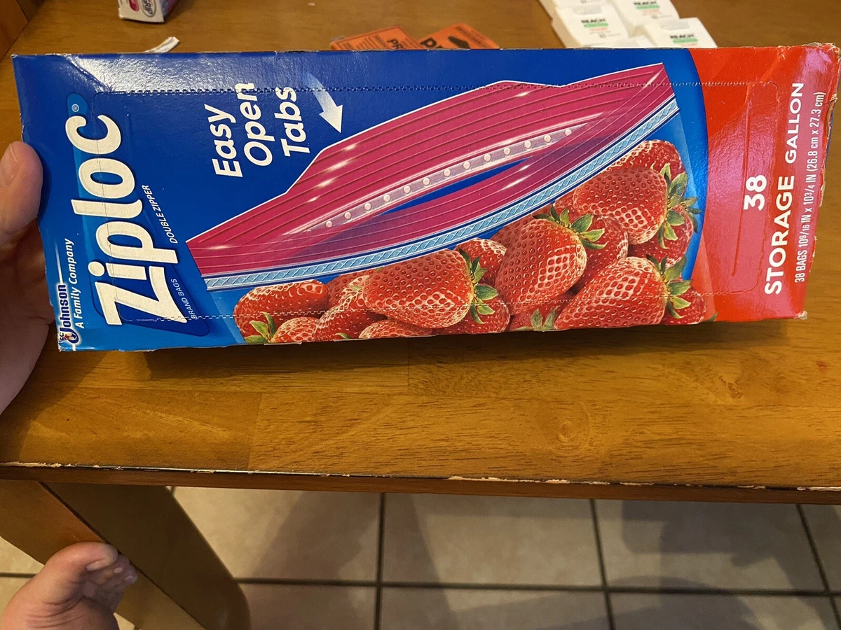 Ziploc gallon hot sale
