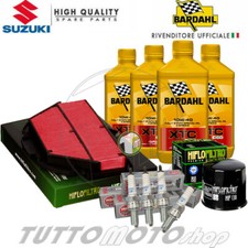 Tagliando SUZUKI GSX-R 600 2006-2010 Kit Olio Bardahl XTC 10W40 + Filtri Candele