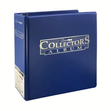 Ultra PRO Card Binder | 3" D-Ring Collectors Album | In Black, Blue & Cobalt