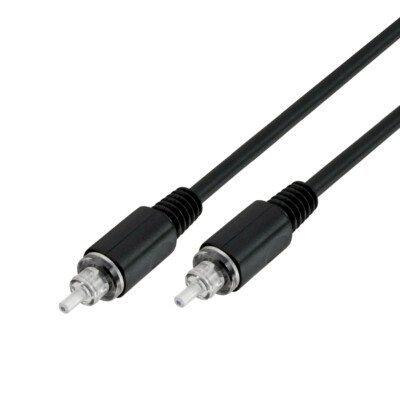 2 m Optisches Toslink Kabel | InLine SPDIF / LWL Optical Audio Cable | Indikator