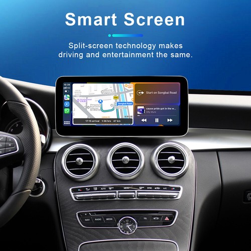 Radio Coche Android GPS 12.3"" Navegación Wifi 8+128G Para Mercedes Benz C W205 2015-2021 - Imagen 4 de 12