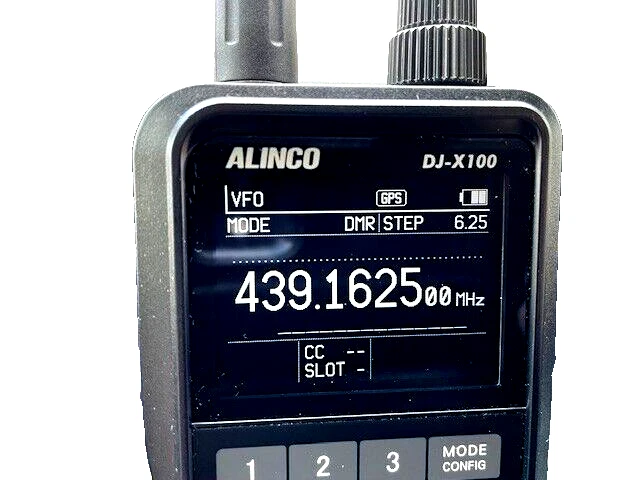 ALINCO DJ-X100E Digitalfunk Empfänger DMR / NXDN / C4FM / DSTAR  30-470 MHz - Bild 3 von 4