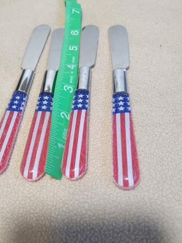 patriotic Kitchen Spreaders Butter Cheese 4th July Holiday Independence Day - Picture 3 of 3