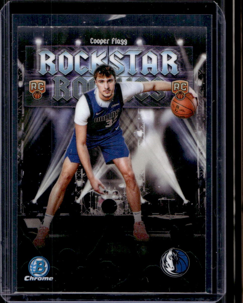 Cooper Flagg 2025-26 Bowman Chrome #RR-1 Rockstar Rookies Qty Available