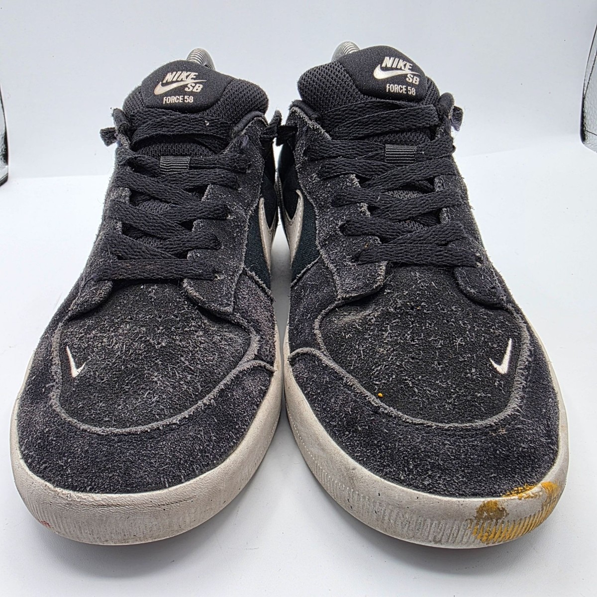 Nike SB Force 58 Men Size 7 Black White Skateboard Skate Shoes CZ2959-001 Amazon.com | Force 58 SB Nike - Black/White-Black | Fashion  main image 2