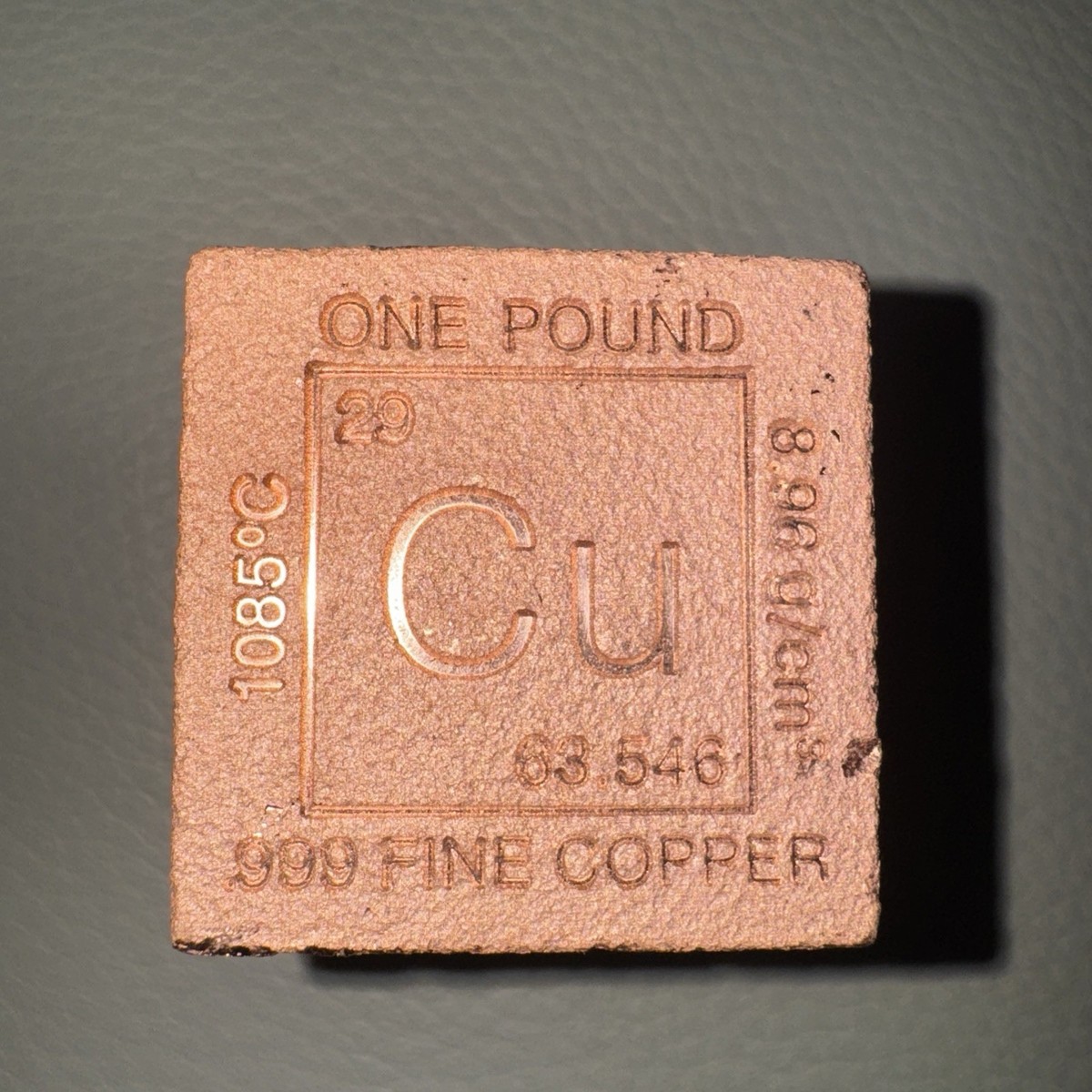 1 Pound Copper Bar, .999 FINE, Bullion | eBay