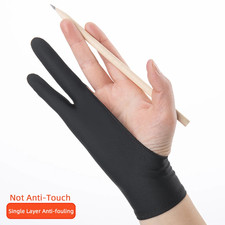 Two-Finger Painting Gloves Anti-Touch Anti-Po...