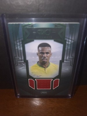 2024 Futera Unique World Football Gabriel Arsenal/Brazil Trio Jersey patch 14/15