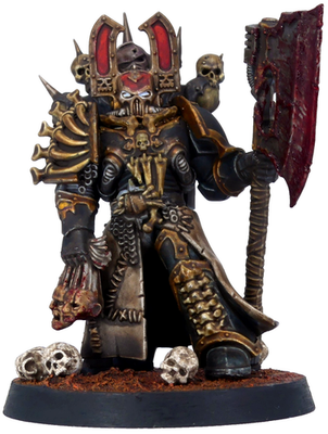 Warhammer 40k Chaos Space Marines World Eaters Master of