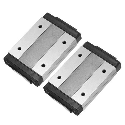 2 Stück MGW12H Linearlager für Mini Guide mit Gleitwagen