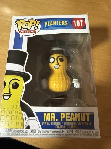 Funko Pop! Vinyl: Ad Icons - Mr. Peanut #107
