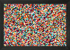 Gerahmtes Wandbild Poster Leinwanddruck Bild mit gedrehten Ecken