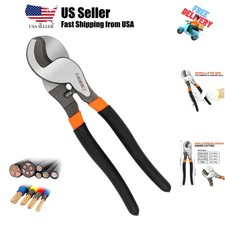 10 Inch Cable Cutters, High Leverage Cable Cutter Heavy Duty Industrial Stren...