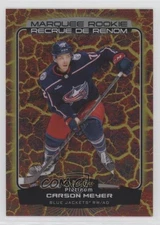 2022 O-Pee-Chee Platinum Marquee Rookies Hot Magma /499 Carson Meyer #249 0d3t