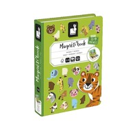 Janod Magnetibook Spielzeug 30 Magnete 3-8 Jahre GrüN Neu