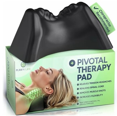 Purify Life Pivotal Therapy Pad Occipital Release Neck Traction Tool New