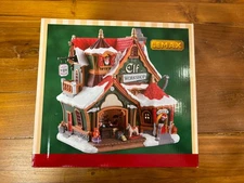 Lemax The Elf Workshop Lighted Building Christmas Village Brand New!