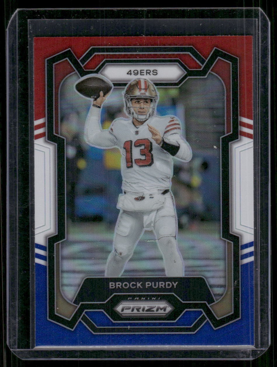 2023 Panini Prizm Brock Purdy Red White Blue #266