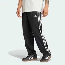 Adidas men Essentials Warm-Up 3-Stripes Track Pants Black/White [4XL]