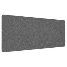 35"x18" Desk Mat Protector, PU Leather Dual Side Mouse Pad Mat, Gray