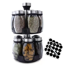 Revolving Spice Rack Organizer Storage for kitchen, Spice Stand Holder, Spinn...