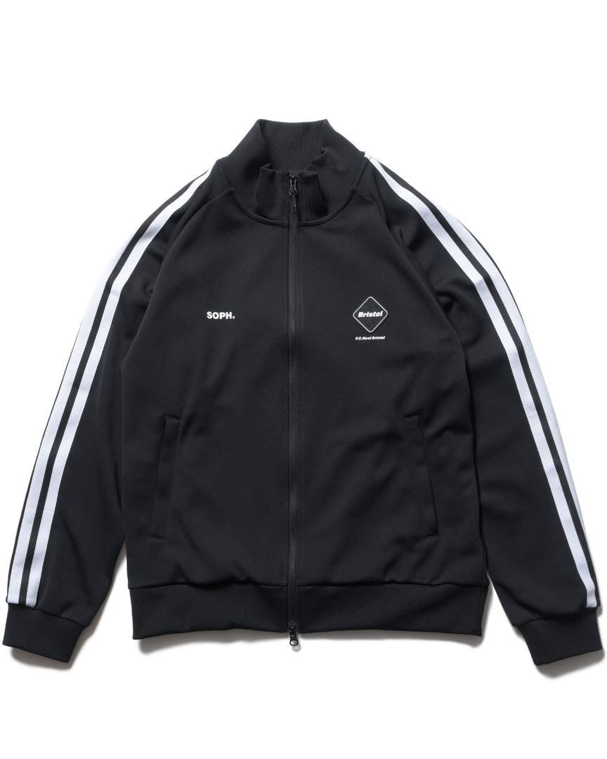 トップス fcrb bristol training track jacket M F.C.Real Bristol Training Track Jacket Black Polyester L NWT
