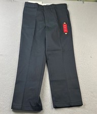 Dickies Pants Mens 38X30 Black Original Fit Straight Leg 874 Flex Work Pant NWT