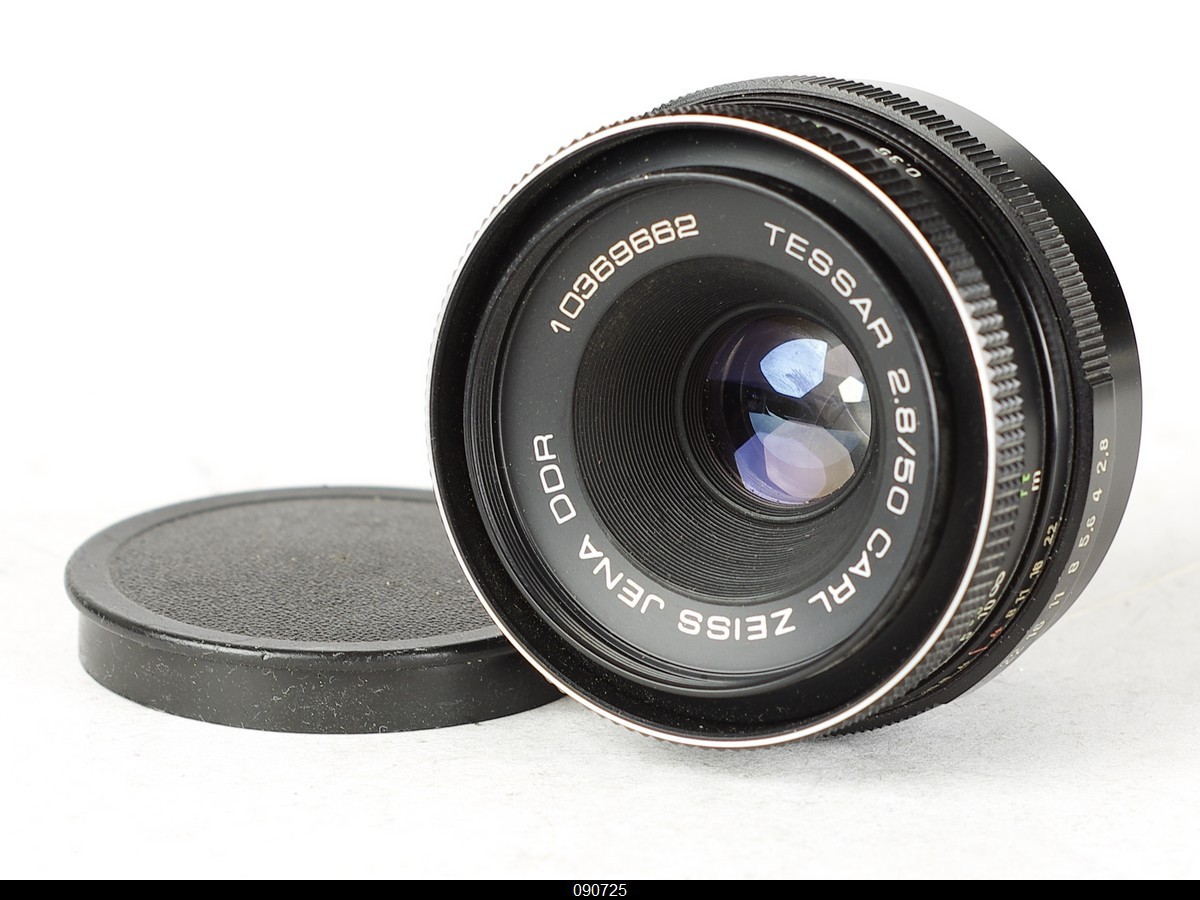 Zeiss Jena Auto Black Tessar 2.8/50mm 50mm f/2.8 M42 German lens