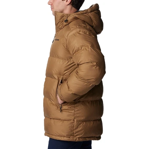 New Men's Columbia Pike Lake Brown Parka, Size Medium image 4