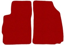 FRONT Fußmatten, Automatten für Chevrolet Aveo III T300 2011-2014, Rot x14 Rand