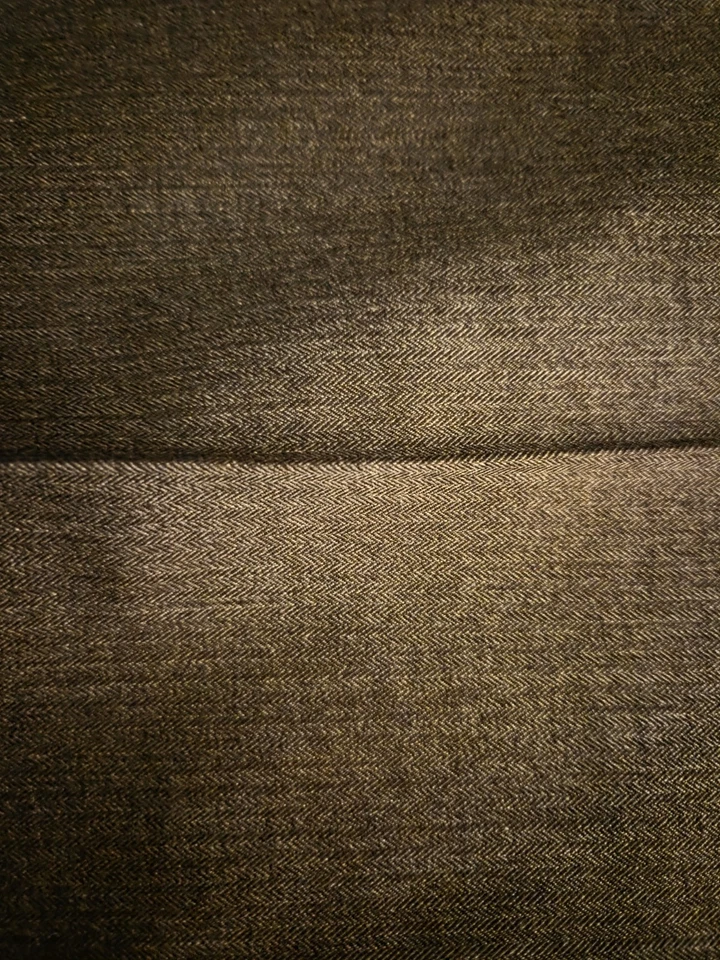 Men's Reproduction black 1940s/50s High Waisted Swing Pants Size 34.5/29 - Image 4 of 4