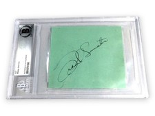 Frank Sinatra Signed Autographed Cut Signature Legendary Singer BAS 1050