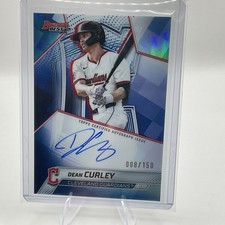 2025 Bowman's Best - Best of 2025 Autographs Dean Curley Blue /150