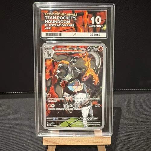 Pokémon TCG Team Rocket's Houndoom Illustration Rare Glory Of Team Rocket Ace 10
