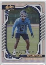 2022 Panini Absolute Rookies Spectrum 10/275 Roger McCreary #192 1kc2